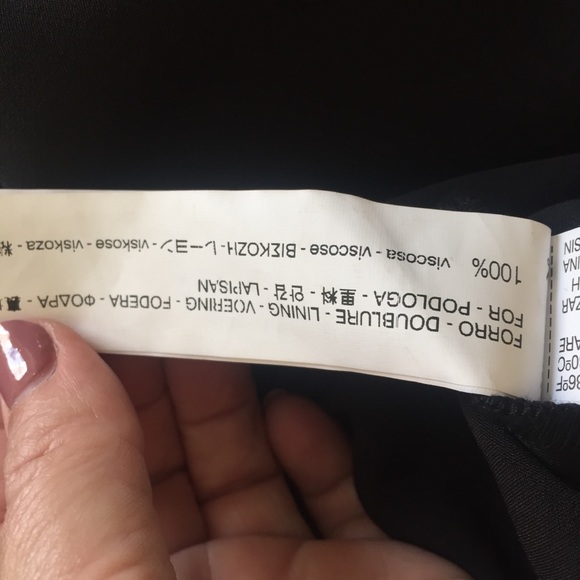 ZARA womens M black fitted dress lace up bodice  sleeveless NEW woth tags LBD - Picture 8 of 16